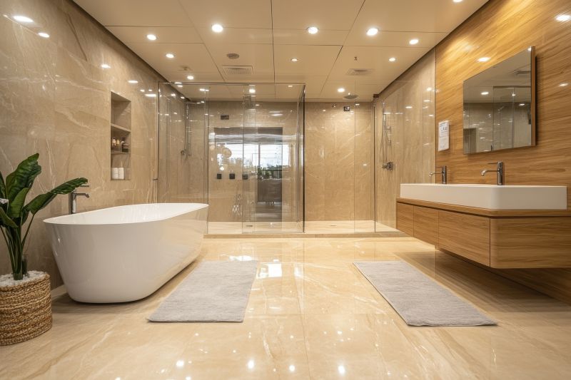 Luxury Bathroom with Freestanding Tub